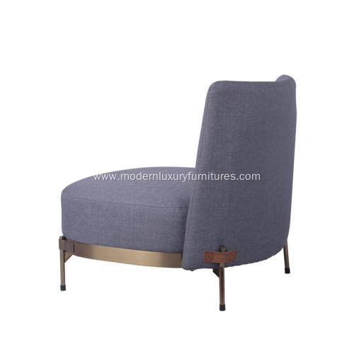 Modern Fabric Tape Armchair For Sale